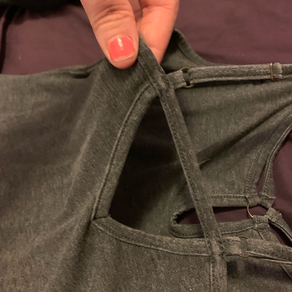 Tank top with straps